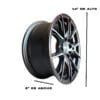 Rines Aveo 14x6 4x100-4x114 - de 14 pulgadas