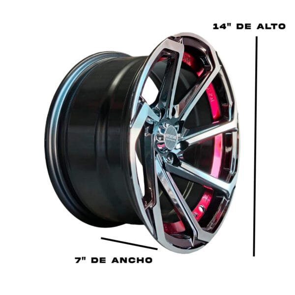 Rines para Tsuru 14x7 4x100 y 4x114 - Rines de 14 pulgadas