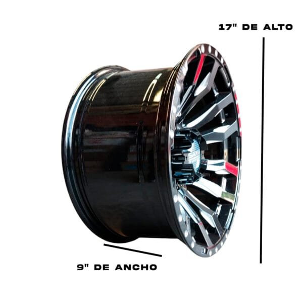 Rines 17 para Tacoma 17x9 6x139 - de 17 pulgadas