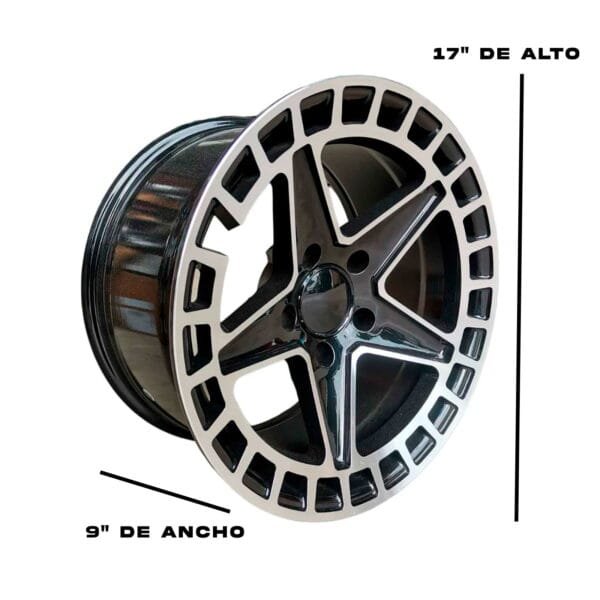 Rines para Jeep de 17 pulgadas - Medidas 17x9