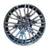 Rin de Chevrolet 20x9 6x139 también para Yukón, Sierra, Color negro con líneas en plata