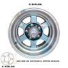 Rines 15 para Ford F150 Anchos - 5 birlos
