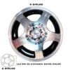 Rines para Ranger 14x7 5x114 - 5 birlos en 114