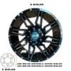 Rines para Ford y Chevrolet 20x10 6x135_139 - 6 Birlos en 135 y 6 birlos en 139