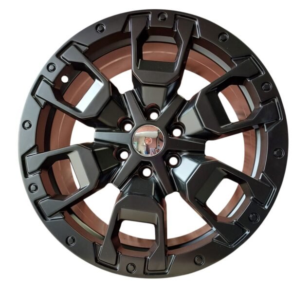 ¡Descubre los Asombrosos Rines 17 Negro mate para tu Camioneta!